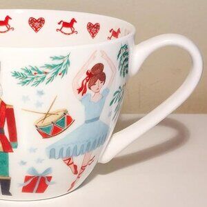 Portobello By Design Christmas Mug Clara & Nutcracker Theme - NWOT